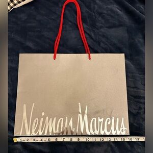 Holiday Neiman Marcus paper shopping bag